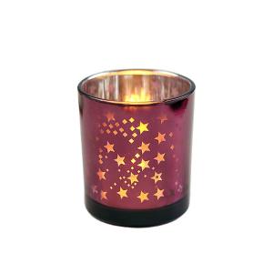 Buy cheap B2B Electroplated Christmas Candle Jars: Bulk Order, Custom Design, Shatter-Resistant for Candle Brands from wholesalers