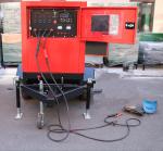 Buy cheap Wheels trailer 30m Leads Miller 30kw 500Amp Arc Stick Mig Welding Machine with diesel engine from wholesalers