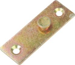 Quality Easy Installation Metal Connecting Brackets For Wood , Bed Frame Brackets 59.5mmx20.5mm for sale