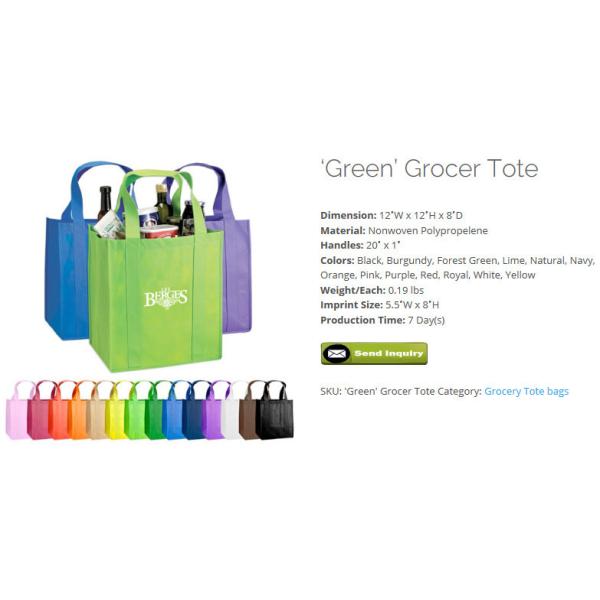 Custom Promotional Foldable Cheap Non Woven Tote Shopping Bag Recyclable Non