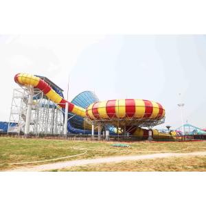 Buy cheap High Speed Fiberglass Water Slides for Adventure Amusement Waterpark from wholesalers