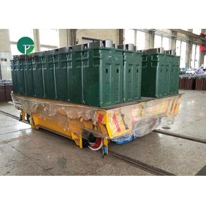 Buy cheap Die Plant Battery Powered Automatic Mold Transport Trolley On Rail from wholesalers