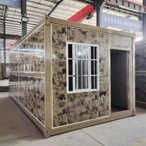 Buy cheap Collapsible Prefabricated Construction Site Containers Mobile Site Shed from wholesalers