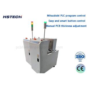 Buy cheap Manual PCB Thickness Adjustment SMEMA Mitsubishi PLC PCB Board Loader from wholesalers