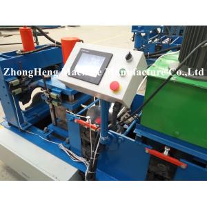 312 mm 230 Mpa Color Coated Steel Ridge Cap Tile Cold Roll Forming Machine