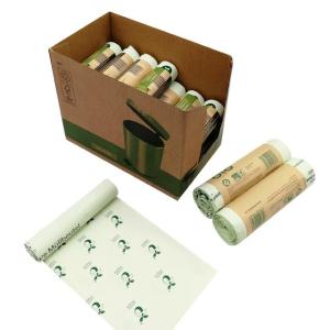 Buy cheap Oxo Biodegradable Plastic Bags Roll Compostable Cronstarch Customized product