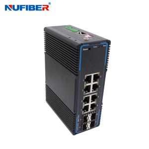 Buy cheap Industrial Ethernet 4*1000M Managed SFP Switch 24V Power Supply from wholesalers