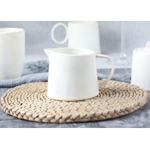 Buy cheap Lovely Small Ceramic Pots With Ivory Reactive Color And Handmade Shaped from wholesalers