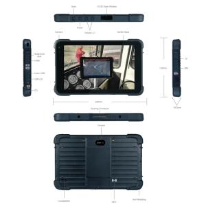 Buy cheap 3G 8500mAh 8inch Windows Tablet , Z3735F IP67 Windows Tablet from wholesalers