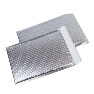 Buy cheap Custom Silver Customizable Sparkle Offset Printed Shockproof Bubble Bags from wholesalers