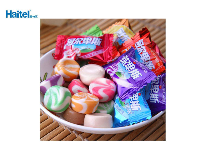 Three Servo High Speed Candy Bagging Machine Temperature Control Device