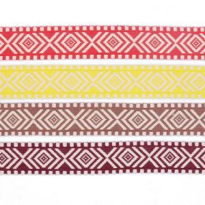 Buy cheap Home Textile 4cm Polyester Jacquard Ribbon Trim from wholesalers