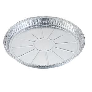 Buy cheap Pizza Pan ISO9001 Plain 0.01mm Aluminium Food Tray from wholesalers