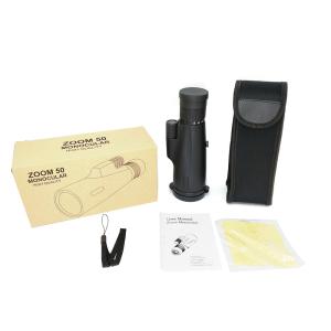 Buy cheap 10-30X50 Telephoto Zoom Monocular Telescope With Smartphone Adapter & Tripod For Bird Watching Travelling from wholesalers