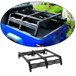 2020- Year 4WD Heavy Duty Truck Bed Rack Pickup Storage Box Roll Bar For