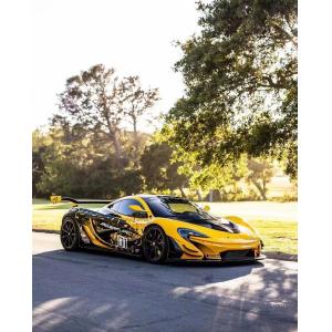 For McLaren P1 Body Kit P1 Upgraded GTR Style Front and Rear Bumper Spoilers