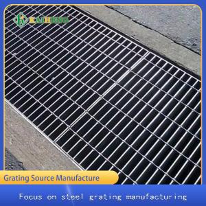 Buy cheap Sewage Ditch Steel Driveway Drain Grate MS Grating Drain Cover from wholesalers