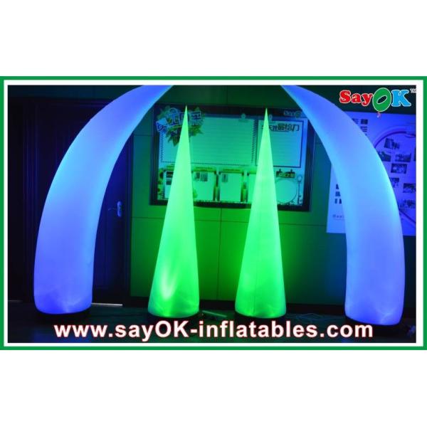 Buy cheap Fashion Customized Inflatable LED Light Logo Printing With Air Blower from wholesalers