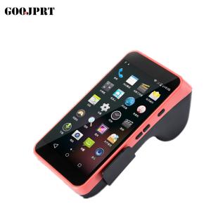 Buy cheap Free SDK Handheld Portable Pos Terminal barcode scanner Restaurant thermal printer wireless bluetooth wifi Android5.1 PD product