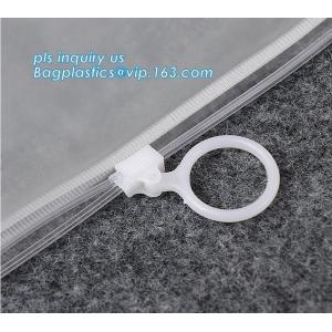 Buy cheap Biodegradable eco-friendly slider Zip lockk frosted EVA bag, PVC Wash Bag With Slider Zipper, Eco-friendly plastic puller from wholesalers