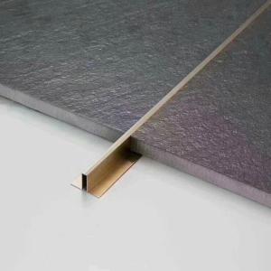 Buy cheap Rose Gold Black Silver Outside Corner Protection Profiles For Wall Corner Covers 304/316  Stainless Steel Tile Trims from wholesalers
