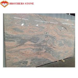 Buy cheap Alkali Resistance Polished Granite Stone , China Juparana Granite Slabs 2400x700mm from wholesalers