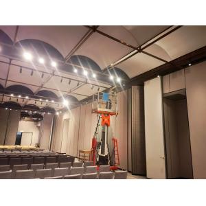 Buy cheap Modern Banquet Hall Partition Wall Customizable 100mm Thickness Elegant Design Style from wholesalers