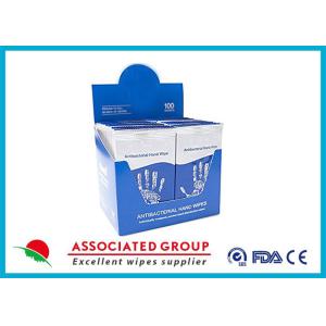 Buy cheap Individually Wrapped Portable Antibacterial Surface Wipes Thick And Durable from wholesalers