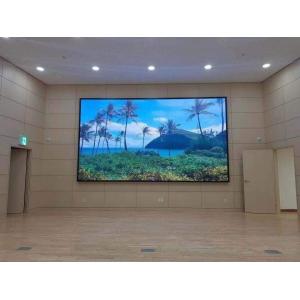 Full color indoor P2.5 640X640MM rental led display panel wall for wedding stage