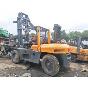 Buy cheap TCM Used 10 Ton Forklift Truck FD100 1220 Mm Fork Length Hydraulic System from wholesalers
