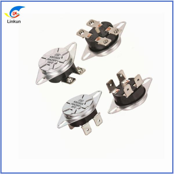 KSD302 Series Bipolar Manual Thermostat 250V 20A Electric Water Heater