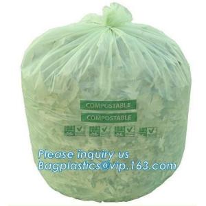 Buy cheap Eco Friendly Disposable Biodegradable and Compostable Kitchen Waste Trash Collection, Biobased Refuse Sacks, Gallon Frie from wholesalers
