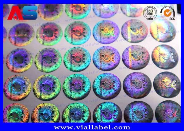 Buy cheap Custom 3d Holographic Tamper Evident Security Label 20mm Anti Counterfeiting Security Code Sticker Label from wholesalers