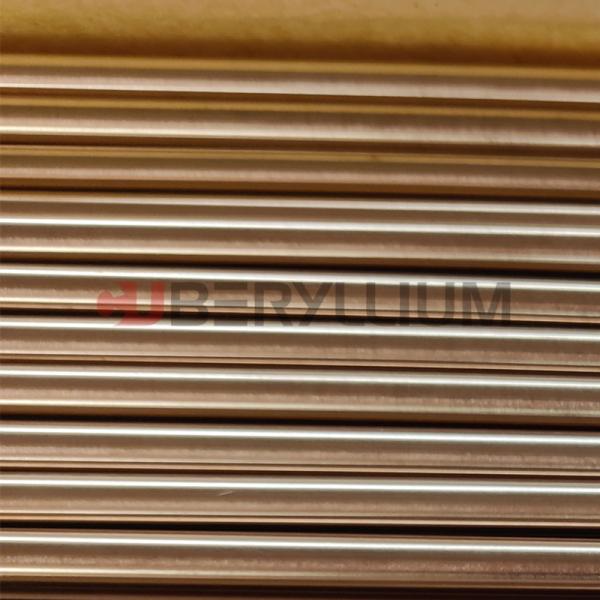Buy cheap High Conductivity CuBePb Beryllium Bronze Copper Rod With Medium Strength from wholesalers