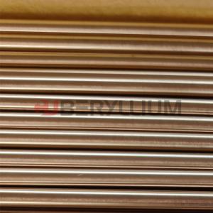 Buy cheap High Conductivity CuBePb Beryllium Bronze Copper Rod With Medium Strength from wholesalers