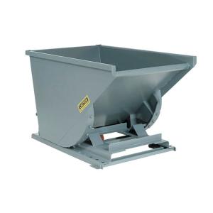 7000Lbs Self Dumping Forklift Hopper Gray Steel Dumping Hopper