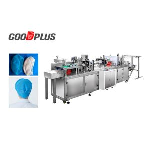 Buy cheap Industrial  Bouffant Cap Making Machine Blue Non Woven Cap Machine from wholesalers