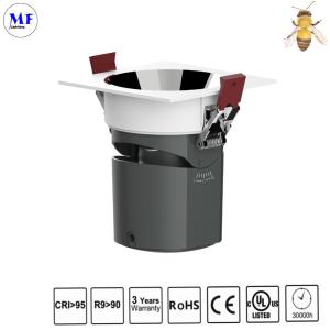 Buy cheap Alu. PC Anti Glare IP40 Round Recessed Light Spotlight Ceiling Mounted Down Light With Epistar COB 5W CE RoHS from wholesalers