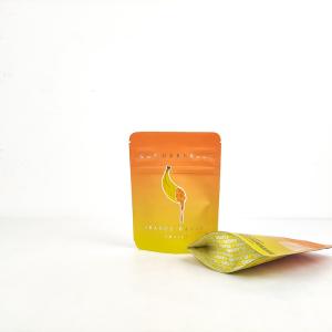 Buy cheap Resealable Heat Seal  Aluminized Foil Smell Proof  Mylar weed Bags from wholesalers