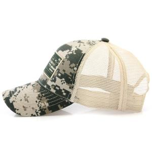 Buy cheap Embroidery Patch Gorra Mesh Trucker Hats High Grade Double Layer Foam Mesh Brande from wholesalers