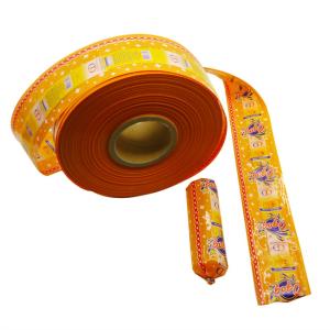 Polyamide Sausage Casing 75mm Width Custom Logo Flexography Printing Sausage