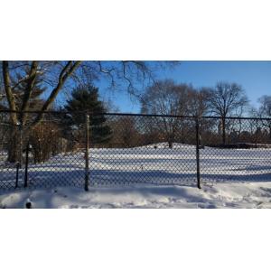 Buy cheap Chain wire Fence for europe PVC coated Dark Green Color chain wire fencing for sale ,4ft x 250ft roll size 60mm x 60mm from wholesalers