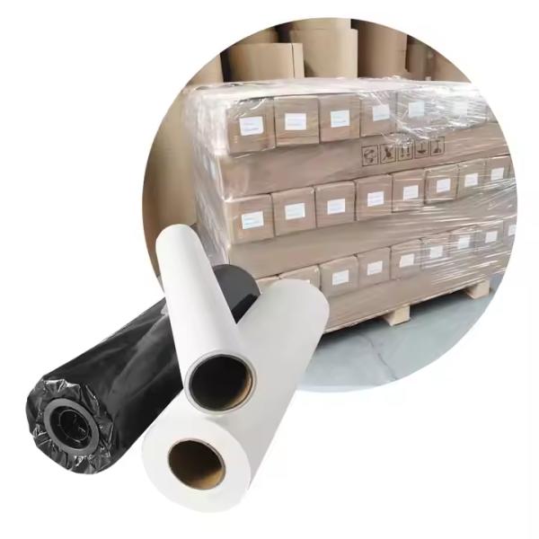 easy 33g Durable Polyester Sublimation Transfer Paper Roll Textile Heat Transfer Digital Printing