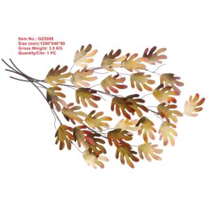 Buy cheap Metal leaves branch  wall art home decoration product