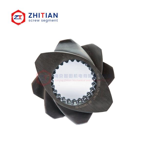 Quality Screw Segment With 45° Kneading Profile For High-Shear Mixing Zone for sale