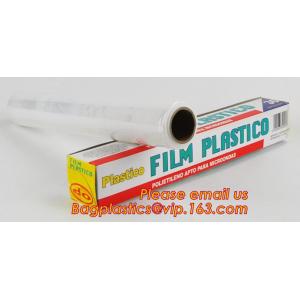 Buy cheap Waterproof transparent pe pvc 12mic 30cm customized food wrap,China stretch cling wrap manufacturer pe food wrap with from wholesalers