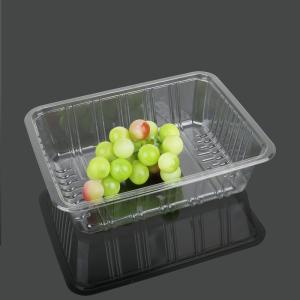 Buy cheap Supermarket Rectangle 22*17*6cm Disposable Fruit Tray from wholesalers