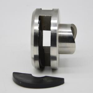 Buy cheap Round shape glass to glass connector clamps, material SS304, finishing satin or mirror, for 9-12mm glass from wholesalers