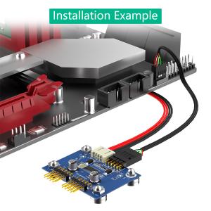 SATA Micro USB Keyboard PCB Circuit Board Female Adapter
