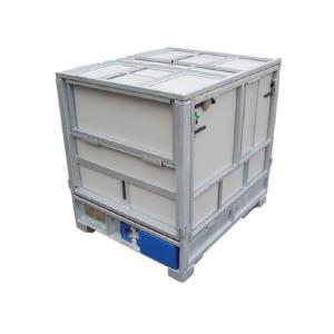 Buy cheap Square Ibc Tote Container / Collapsible Ibc Container 165KG Gross Weight from wholesalers